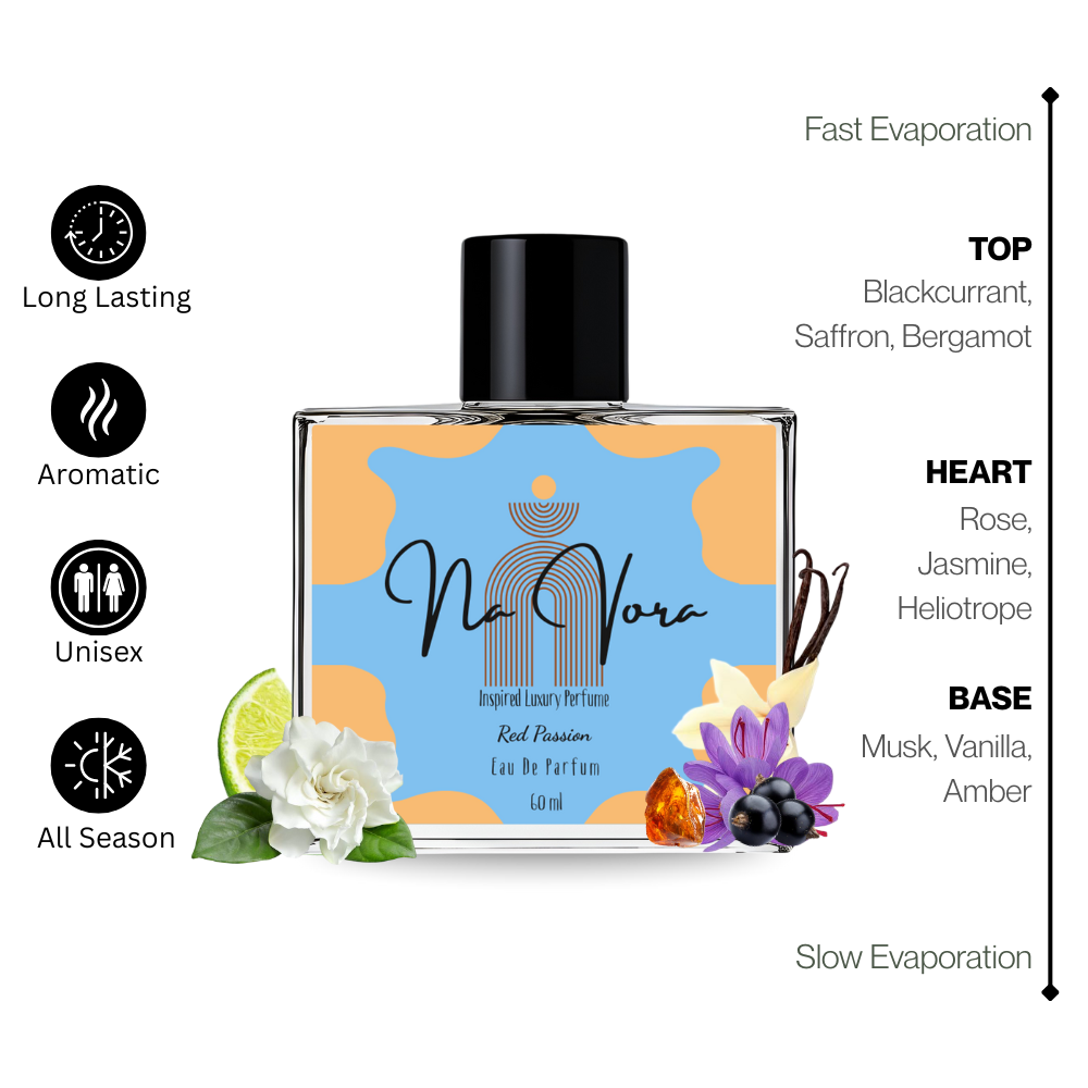 Navora Red Passion Perfume for Women (100ML)